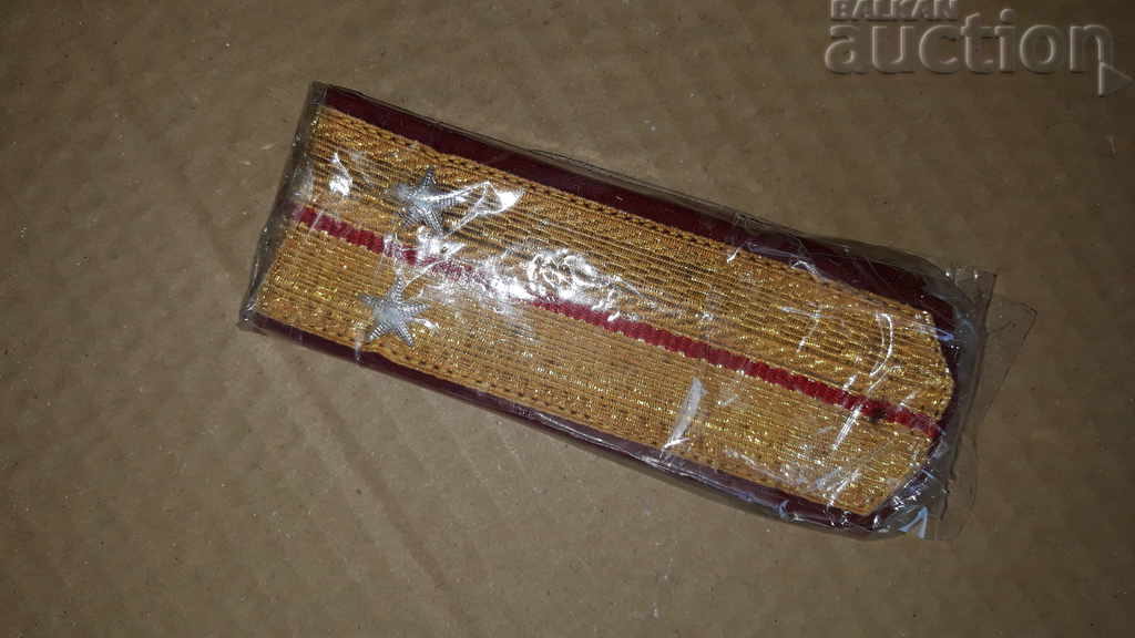 purl epaulets VNVU Vasil Levski 70s not worn lieutenant - 7 purl epaulets VNVU Vasil Levski 70s not worn lieutenant - 7