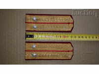 epoleți dos VNVU Vasil Levski anii 70 nepurtat locotenent