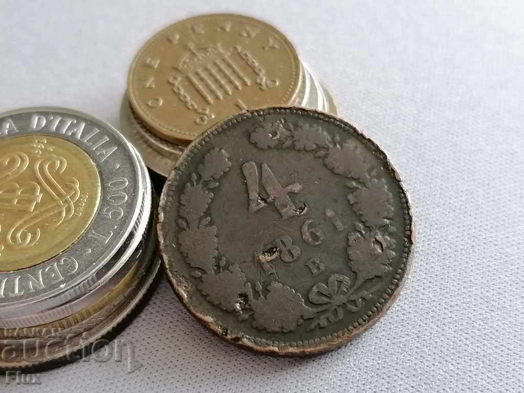 Монета - Австро-Унгария - 4 кройцера | 1861г.