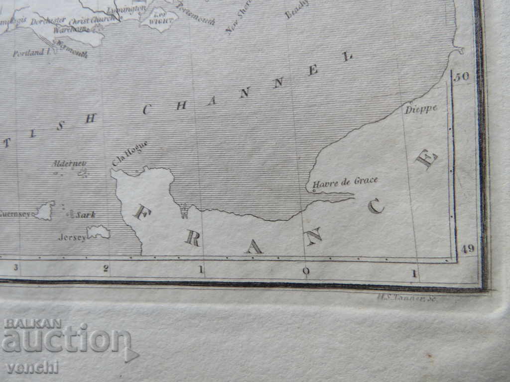 Delivery of 1800 - MAP OF THE BRITISH ISLES - ORIGINAL +
