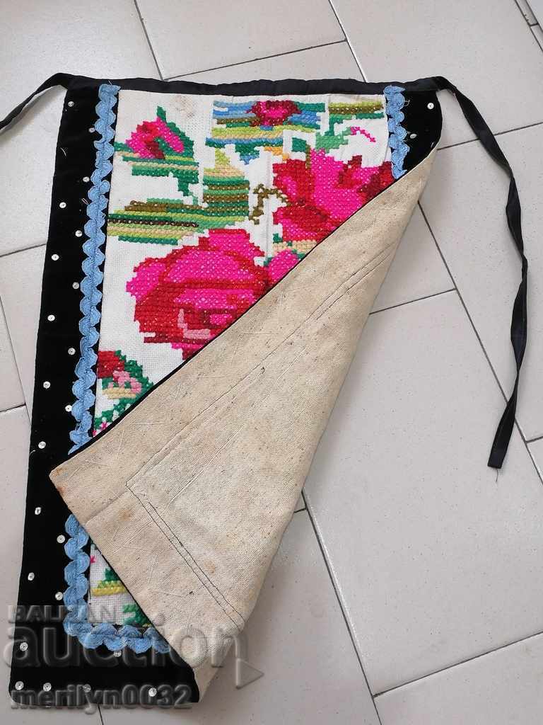 Old woven, embroidered and embroidered apron, costume, sukman with price € 76.92 | 150.44 BGN
