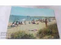 Postcard Ahtopol The Beach 1968