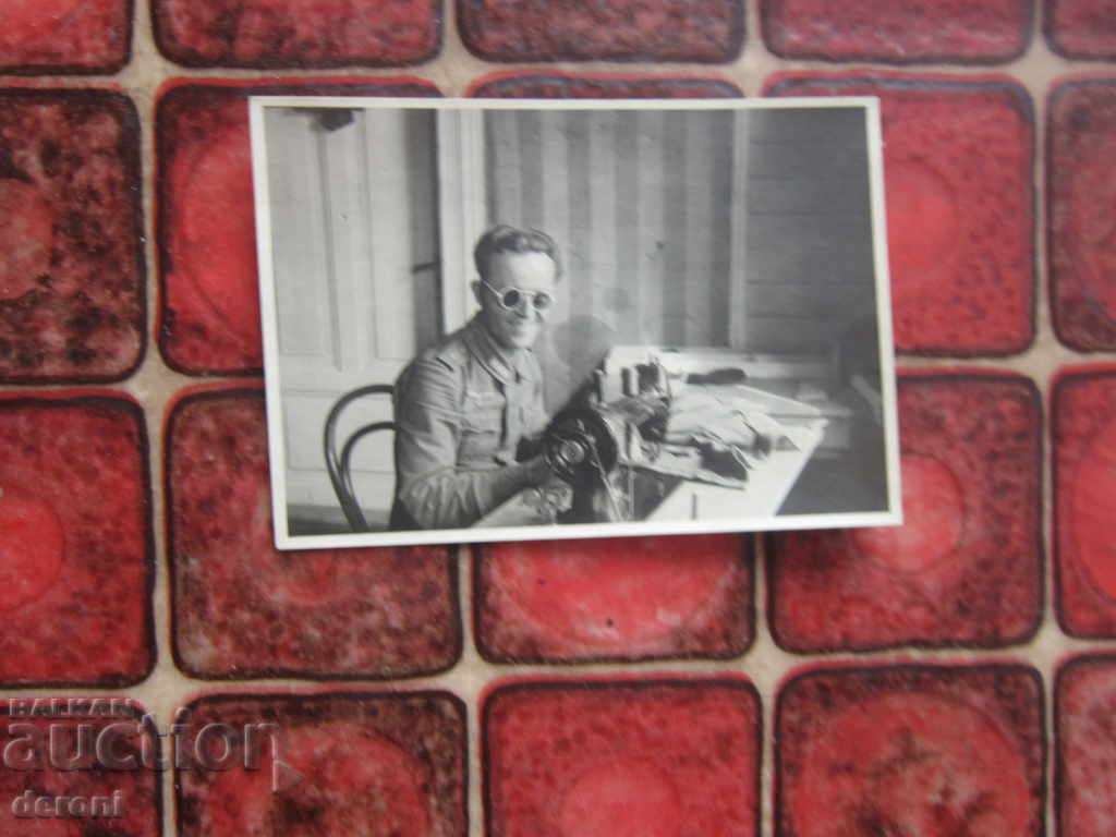 Auction  Postcard photo German soldier 3 Reich A16 Original