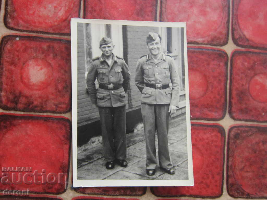 Auction  Postcard photo German soldier 3 Reich A22 Original