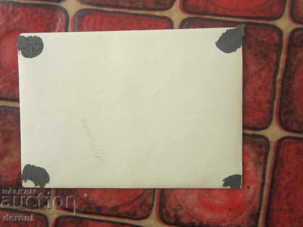 Delivery of Postcard photo German soldier 3 Reich A22 Original