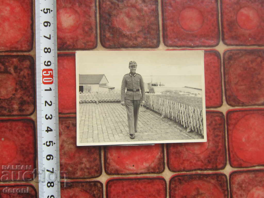 Postcard photo German soldier 3 Reich A24 Original with price 10.00 BGN | € 5.11 Postcard photo German soldier 3 Reich A24 Original with price 10.00 BGN | € 5.11