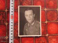 Postcard photo German soldier 3 Reich A25 Original