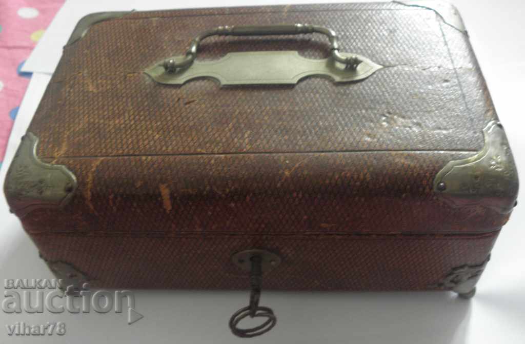 Old wooden box with a key for jewelry with price 119.99 BGN | € 61.35 Old wooden box with a key for jewelry with price 119.99 BGN | € 61.35