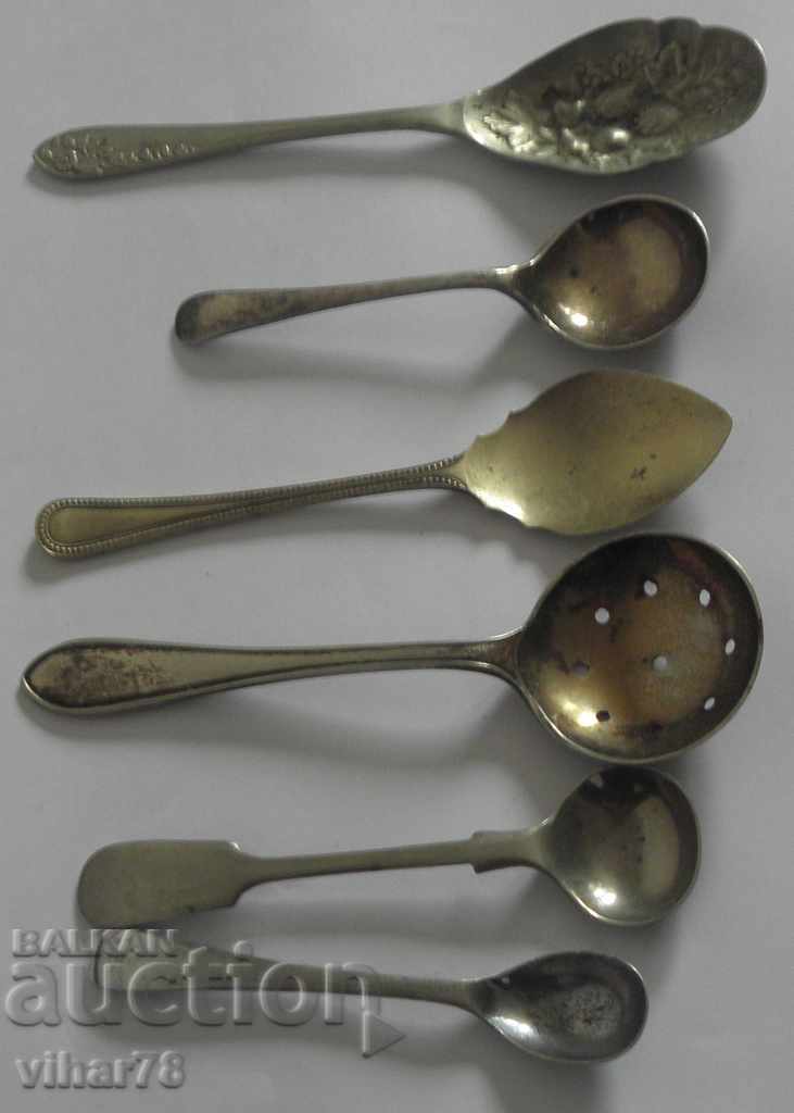 Δημοπρασία Παρτίδα ασημένια κουτάλια Δημοπρασία Παρτίδα ασημένια κουτάλια