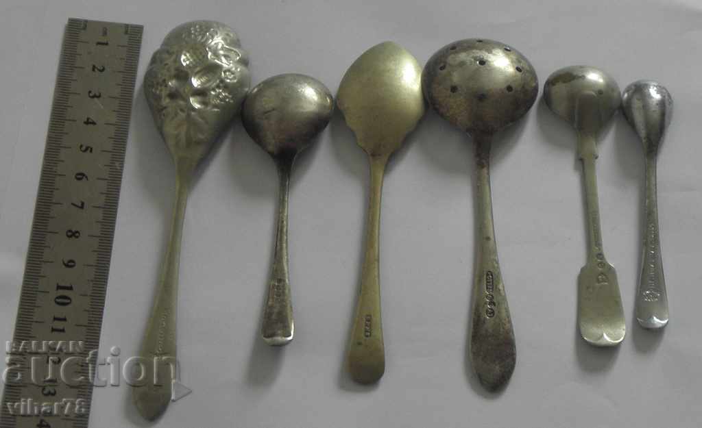 Παράδοση Παρτίδα ασημένια κουτάλια Παράδοση Παρτίδα ασημένια κουτάλια