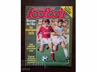 Revista de fotbal Miroir iulie 1979 campioni