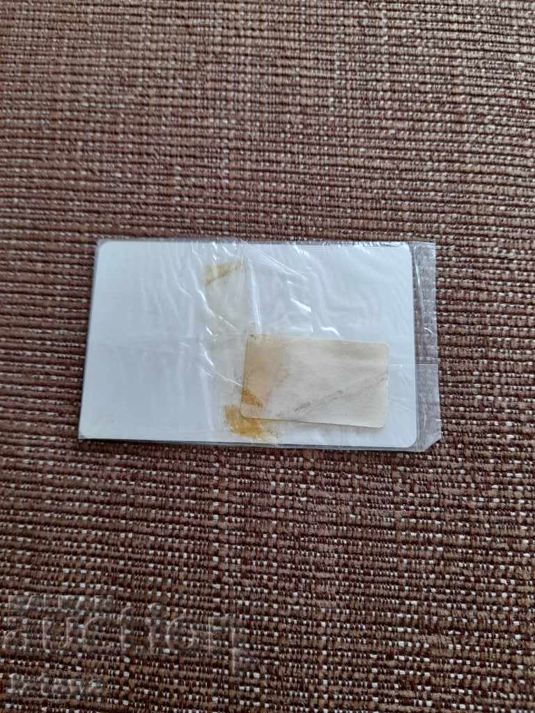 Auction  Old SAAB radio identification card