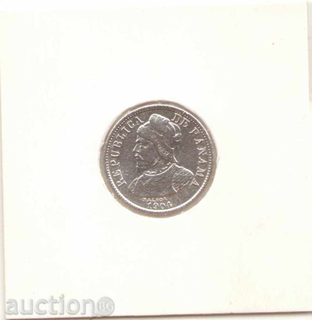 ++Panama-5 Centésimos-1904-KM# 2-silver++ ++Panama-5 Centésimos-1904-KM# 2-silver++