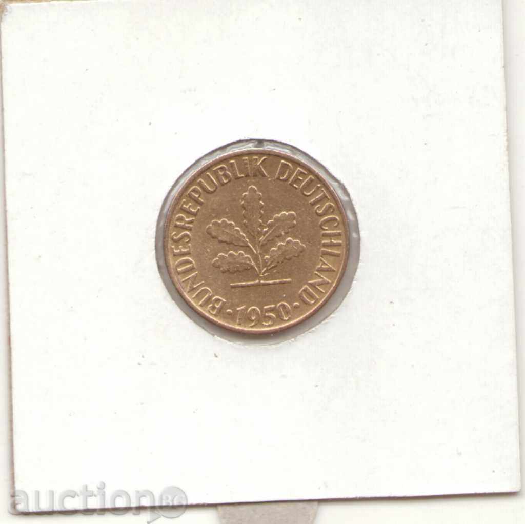 + Germany-5 Pfennig-1950 G-KM # 107 with price 0.90 BGN | € 0.46 + Germany-5 Pfennig-1950 G-KM # 107 with price 0.90 BGN | € 0.46