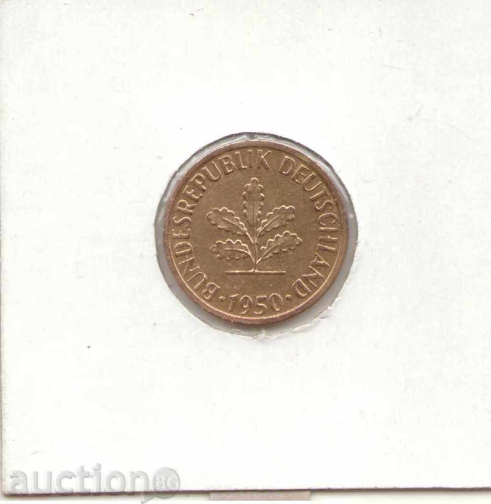 + Germania-5 Pfennig-1950 J-KM # 107 cu preț € 0.46 | 0.90 BGN