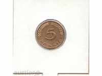 + Germany-5 Pfennig-1950 J-KM # 107