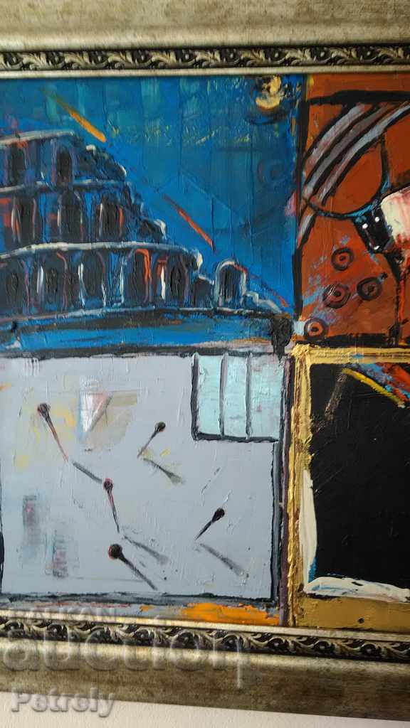 Delivery of Oil painting