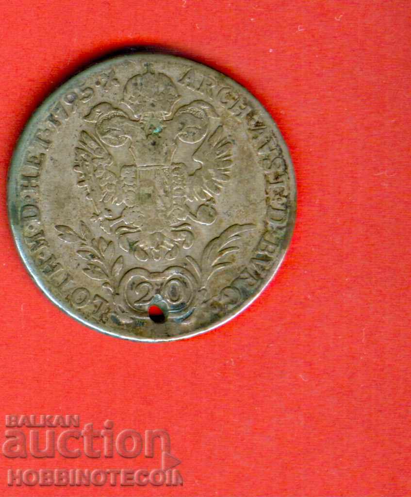 AUSTRIA AUSTRIA 20 issue - issue 1795 - SILVER SILVER AUSTRIA AUSTRIA 20 issue - issue 1795 - SILVER SILVER
