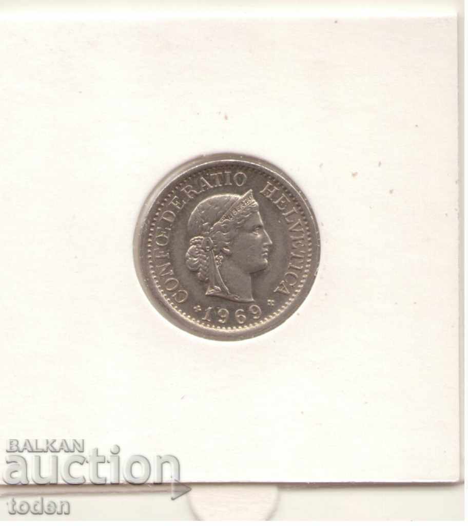 ++Switzerland-10 Rappen-1969 B-KM# 27 ++Switzerland-10 Rappen-1969 B-KM# 27