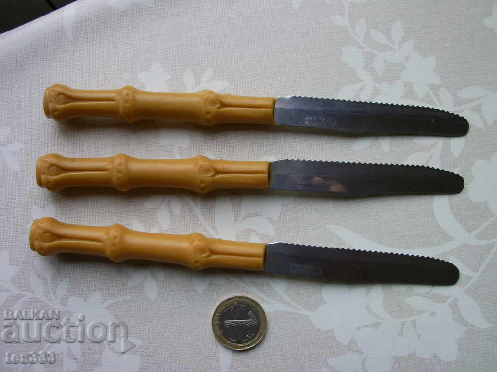 3 ιταλικά μαχαίρια φρούτων