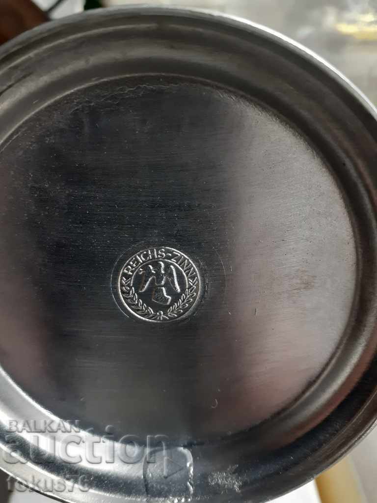 Old German beer porcelain mug Munich - 5