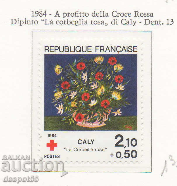 1984. Франция. Червен кръст.