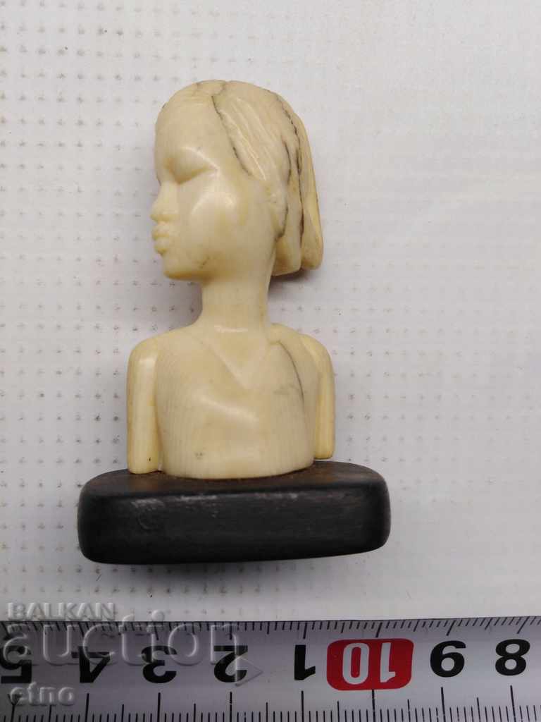 Ivory, FIGURE, CARVING, 27 GRAMS, AFRICA, TEETH with price 125.00 BGN | € 63.91 Ivory, FIGURE, CARVING, 27 GRAMS, AFRICA, TEETH with price 125.00 BGN | € 63.91