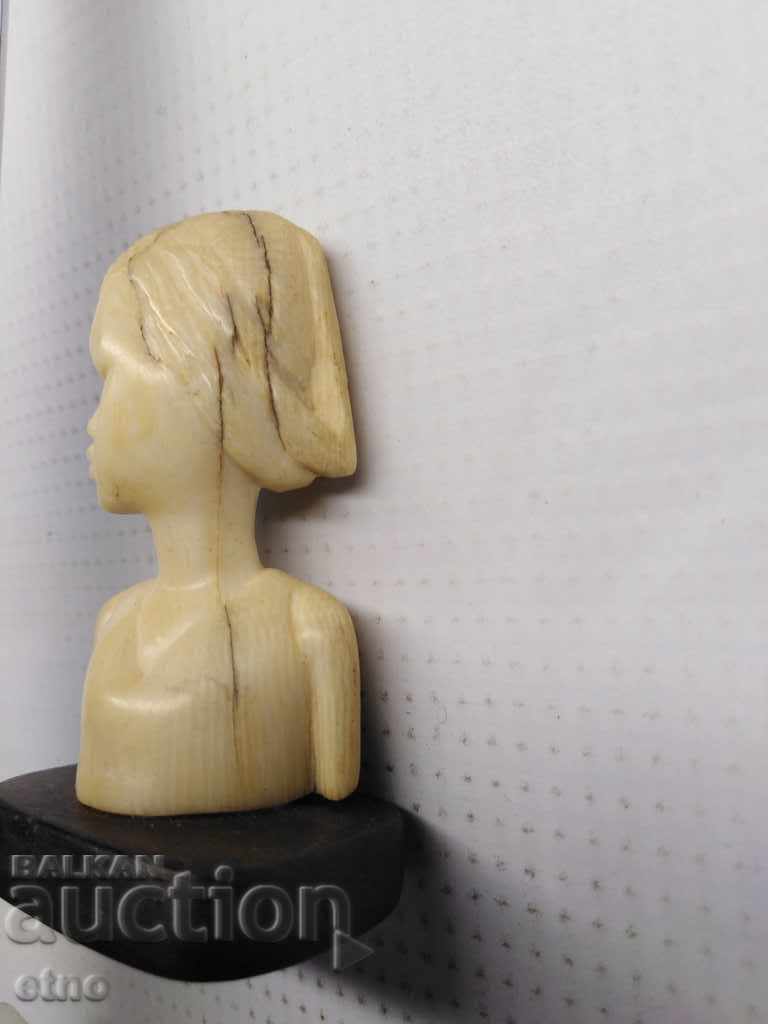 Ivory, FIGURE, CARVING, 27 GRAMS, AFRICA, TEETH - 6 Ivory, FIGURE, CARVING, 27 GRAMS, AFRICA, TEETH - 6