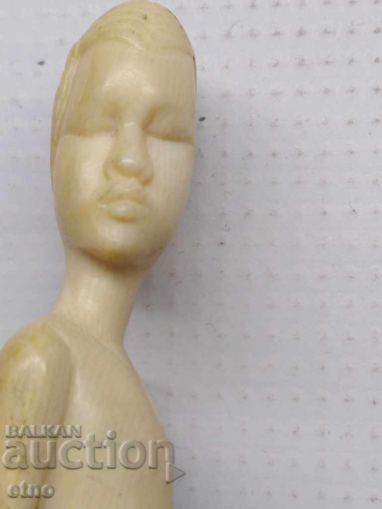 Ivory, FIGURE, CARVING, 27 GRAMS, AFRICA, TEETH - 7 Ivory, FIGURE, CARVING, 27 GRAMS, AFRICA, TEETH - 7