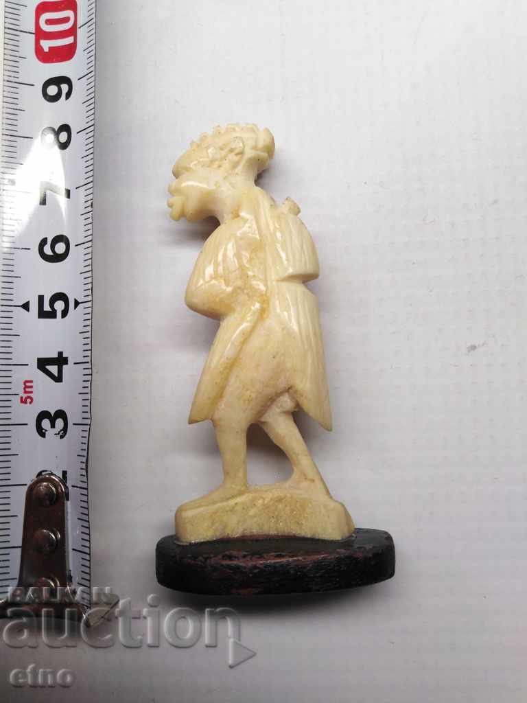 Ivory, FIGURE, CARVING, 22 GRAMS, AFRICA, TEETH with price 85.00 BGN | € 43.46 Ivory, FIGURE, CARVING, 22 GRAMS, AFRICA, TEETH with price 85.00 BGN | € 43.46