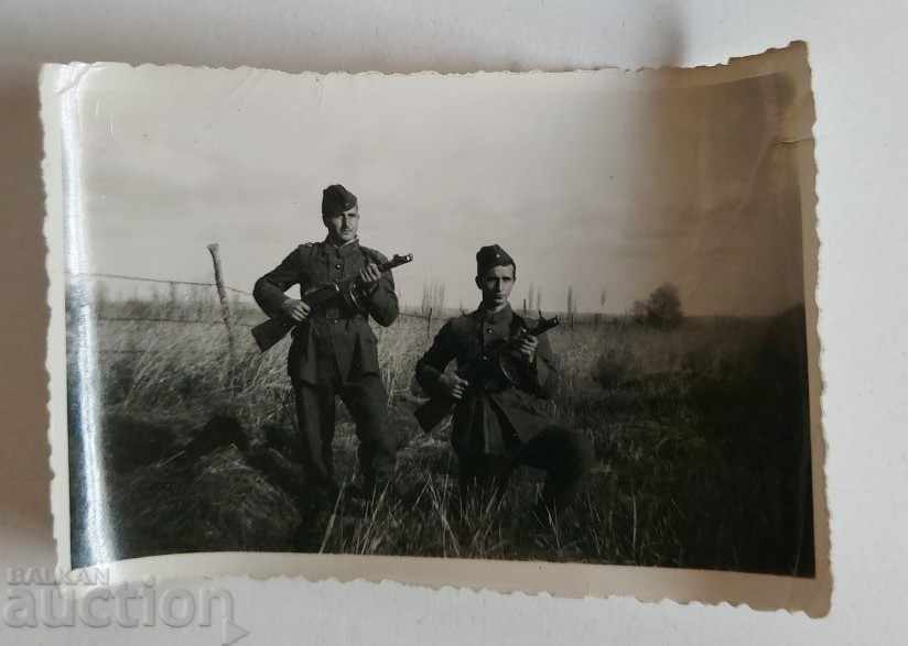 OLD MILITARY PHOTO PHOTO SPAGIN PPSH