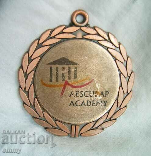 Medal sign-Aesculap Academy-medical training with price 6.00 BGN | € 3.07
