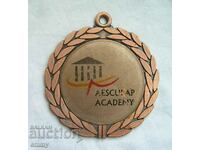 Medal sign-Aesculap Academy-medical training