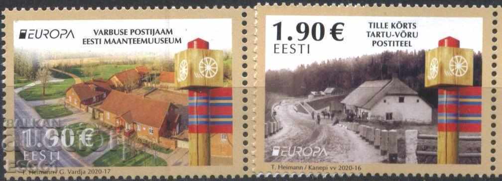 Чисти марки Европа СЕПТ  2020 от  Естония