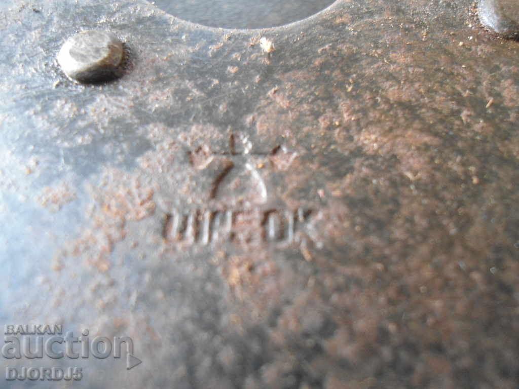 Auction Old padlock, marking Auction Old padlock, marking