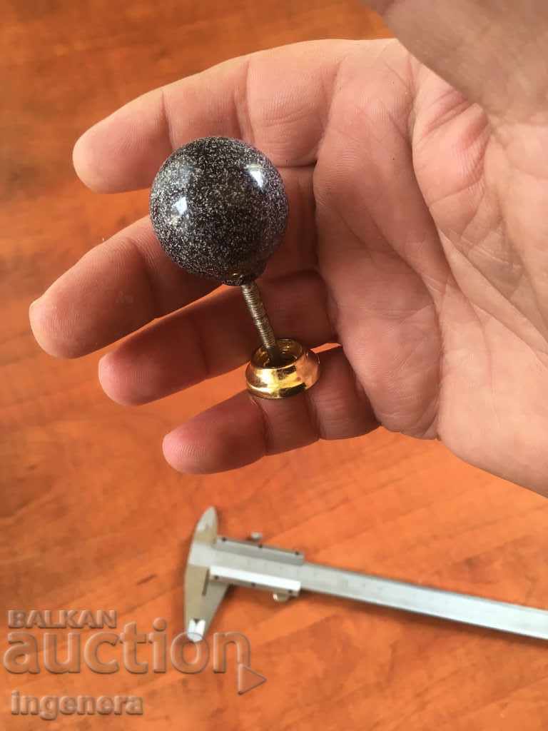 FURNITURE HANDLE MARBLE MINERAL HEAVY SOLID RETRO - 5 FURNITURE HANDLE MARBLE MINERAL HEAVY SOLID RETRO - 5