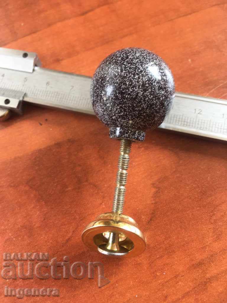 FURNITURE HANDLE MARBLE MINERAL HEAVY SOLID RETRO - 6 FURNITURE HANDLE MARBLE MINERAL HEAVY SOLID RETRO - 6