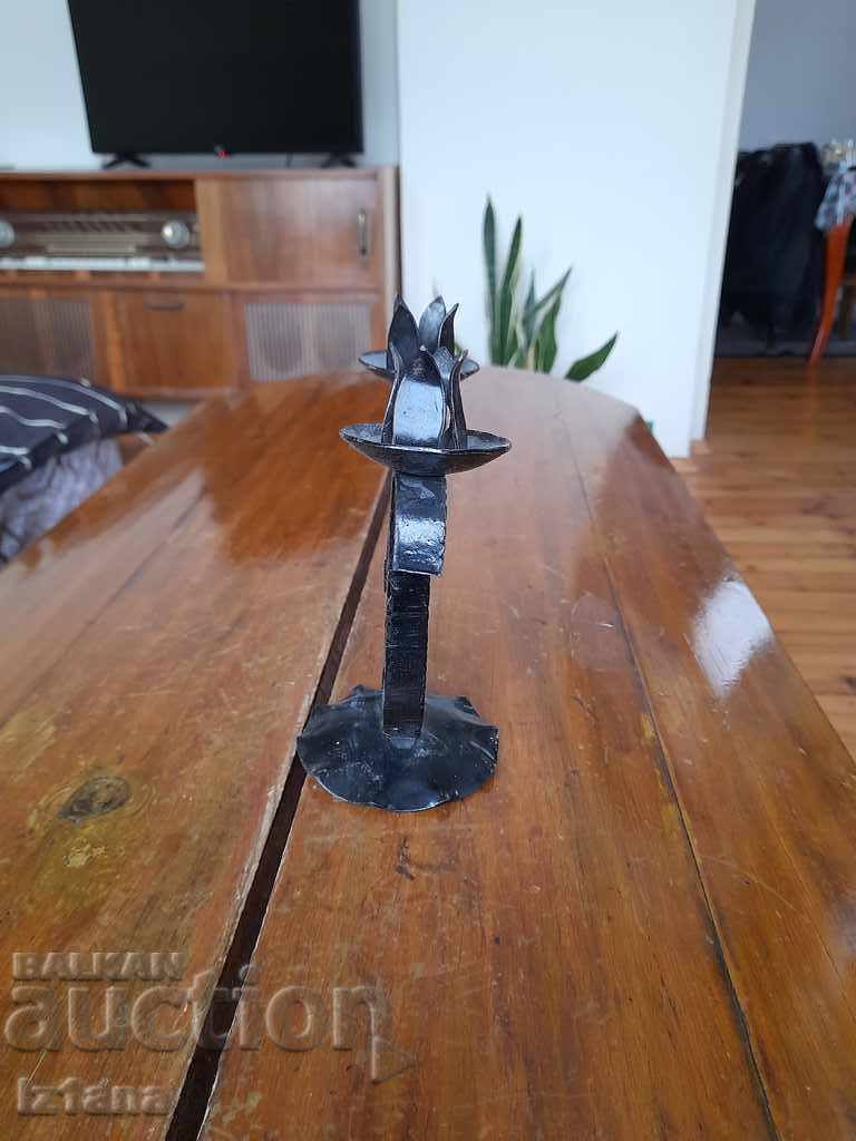 An old candlestick with price 15.00 BGN | € 7.67