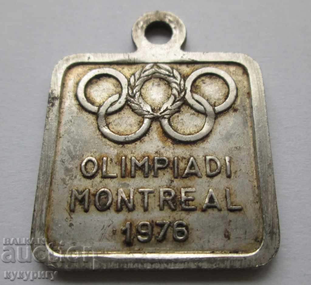Delivery of Olympic Games medal medal Olympics MONTREAL 1976