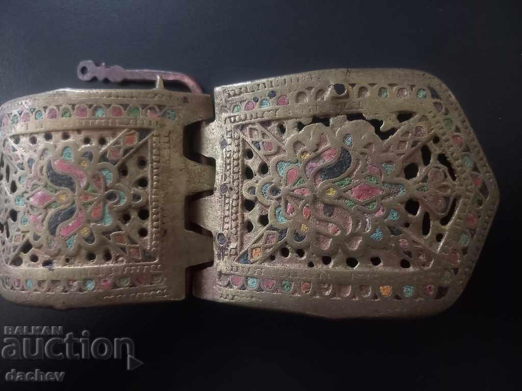Auction  Many Old Great Revival Enamel Buckles Buckle Costume