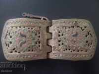 Много Стари Големи Възрожденски Емайлови пафти пафта носия