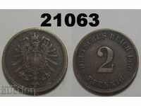 Germania 2 pfennigs 1876 A