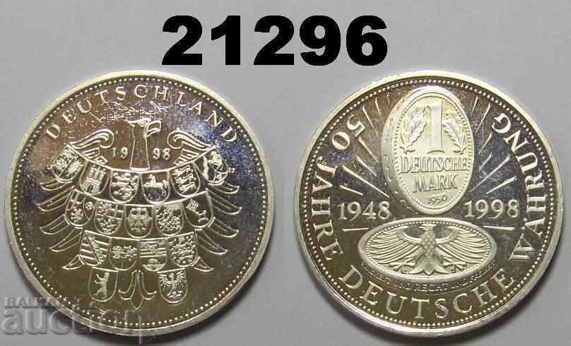 Medalie 1998 50 de ani de monedă germană