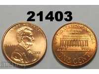 USA 1 cent 2001 D