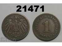 Germania 1 pfennig 1914 E