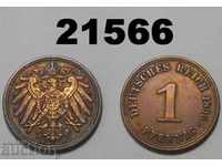 Германия 1 пфениг 1896 A
