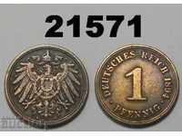 Germania 1 pfennig 1894 A