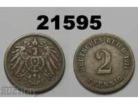 Германия 2 пфенига 1914 A