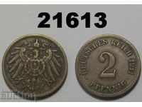 Γερμανία 2 pfennigs 1911 F