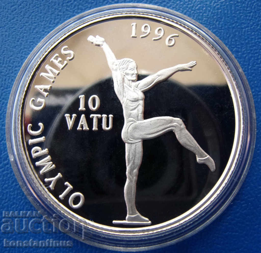 Vanuatu 10 Vatu 1996 UNC ΑΠΟΔΕΙΞΗ Σπάνιο